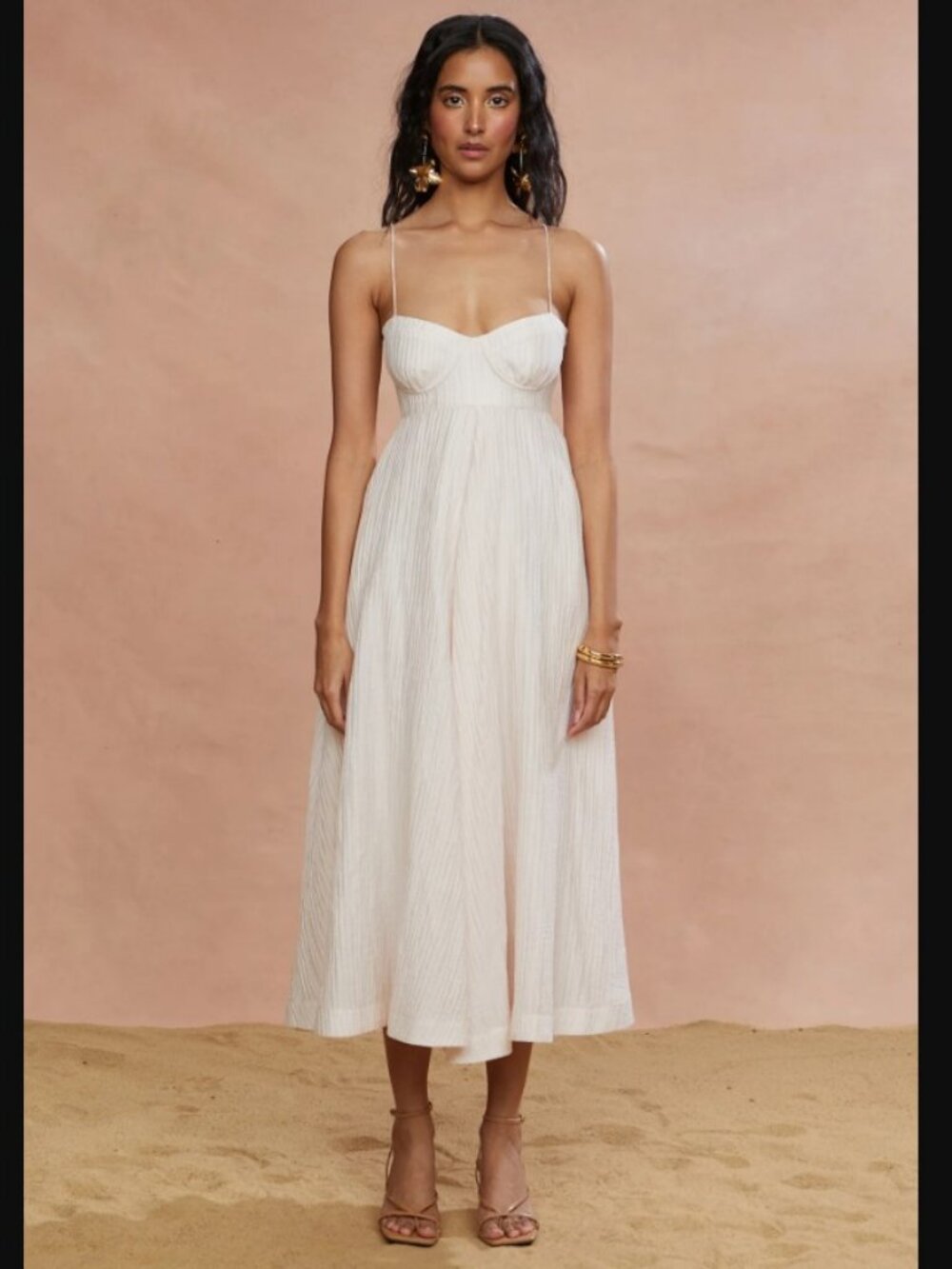 Amur Jill Midi Dress